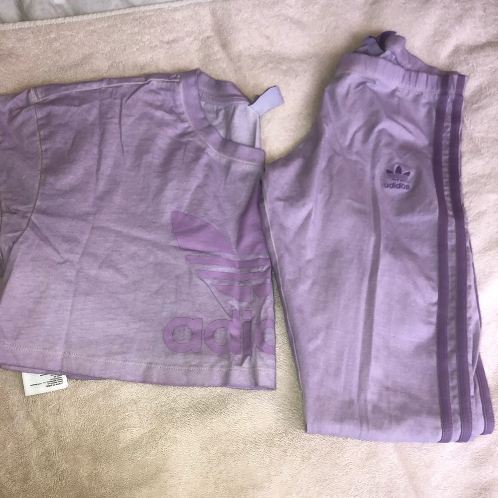 2 piece adidas suit